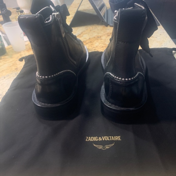 Zadig and Voltaire Laureen Roma studs ankle boots size 39 - Picture 4 of 4